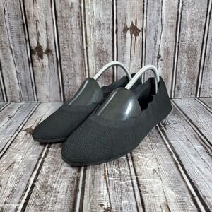 Skechers Women's Cleo 2 Love Spell Black Knit Ballet Flat Shoes 158343 Size 9.5